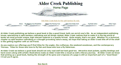 Desktop Screenshot of aldercreekpublishing.com